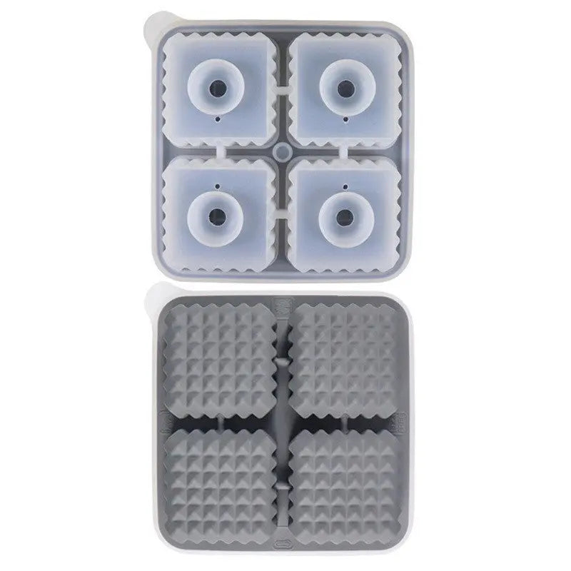 Whiskey ice cube silicone tray – Gray Square