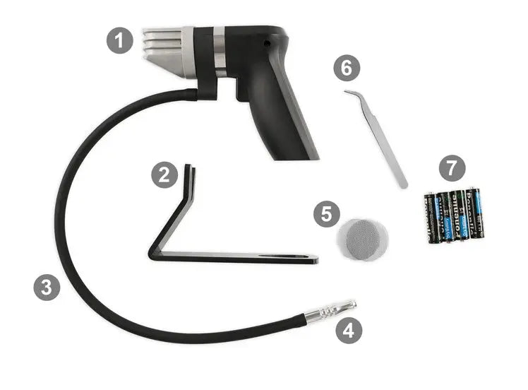 Hand-held cocktail smoking gun