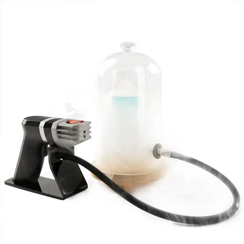Hand-held cocktail smoking gun