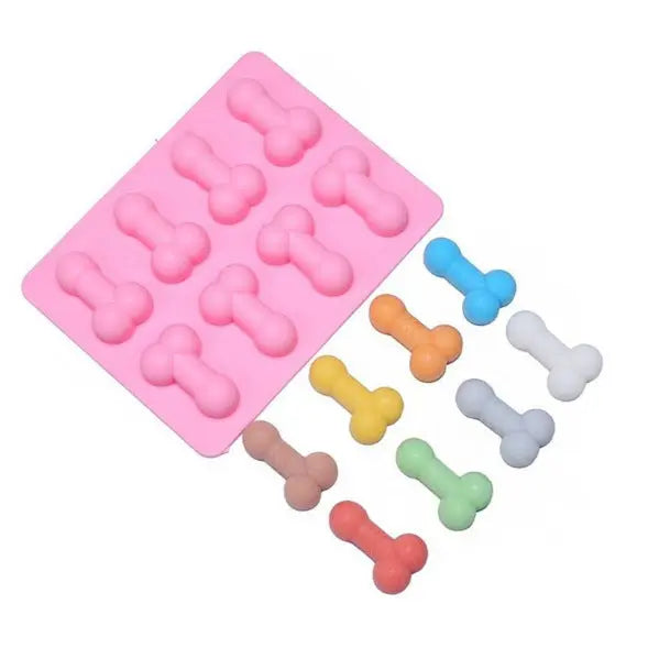 Silicone cake mold ice tray