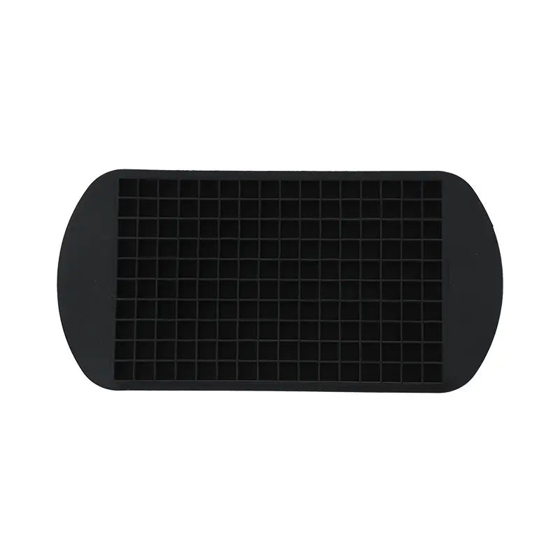 160-cavity small square silicone ice tray – Black