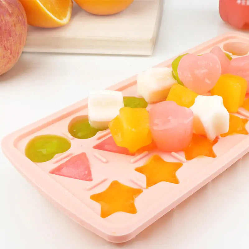 Small ice cube silicone ice tray
