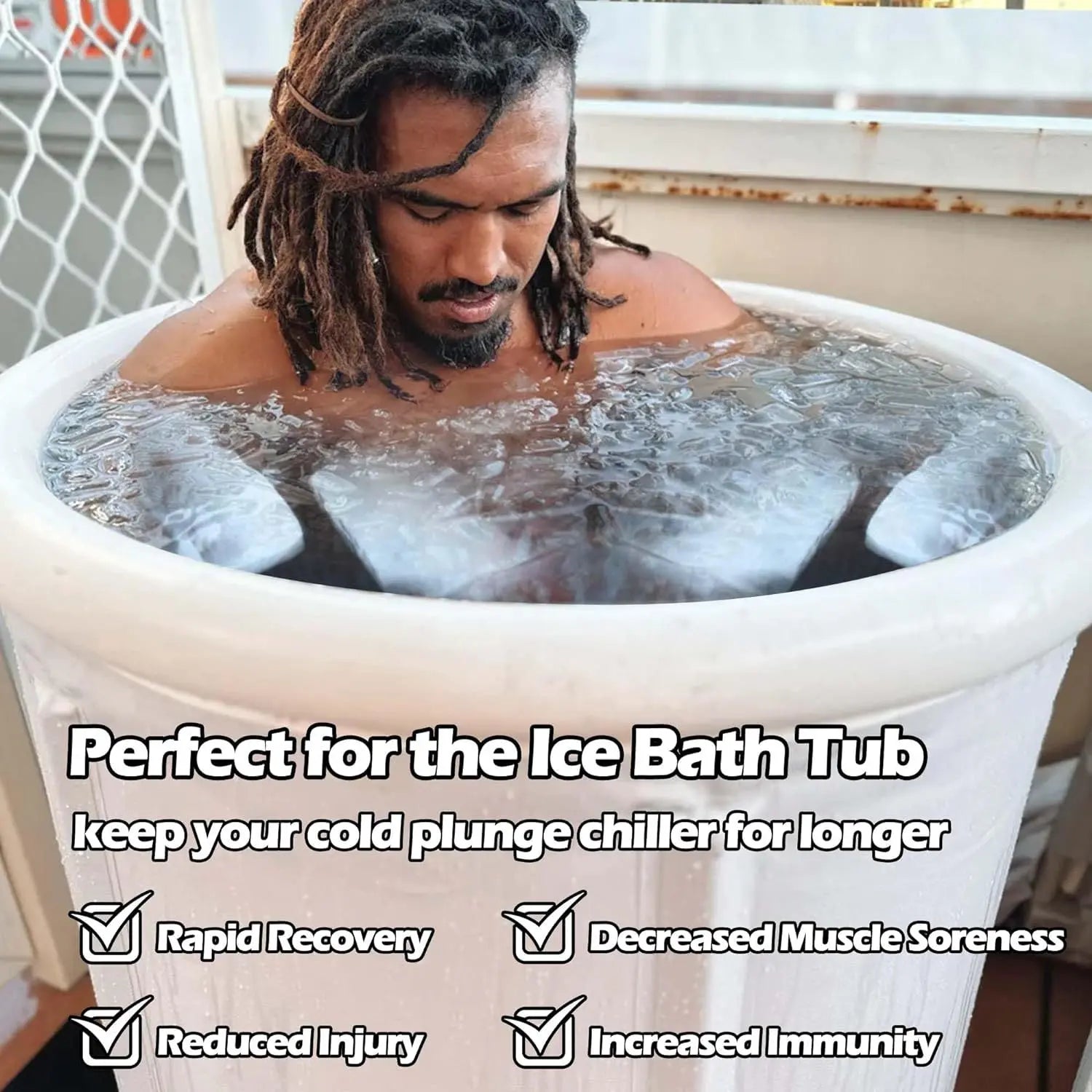 Extra large reusable silicone ice tray