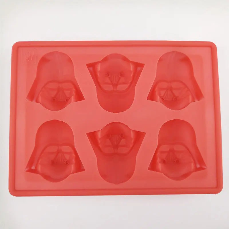 FDA food grade silicone ice tray – Red