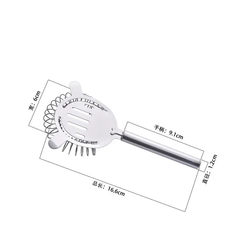 550ml stainless steel cocktail shaker set