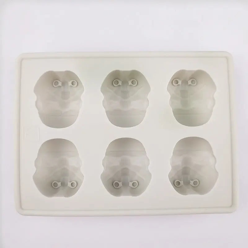 FDA food grade silicone ice tray – Ash White