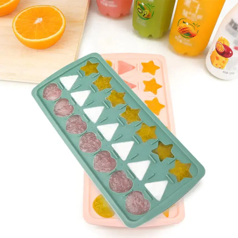 Small ice cube silicone ice tray