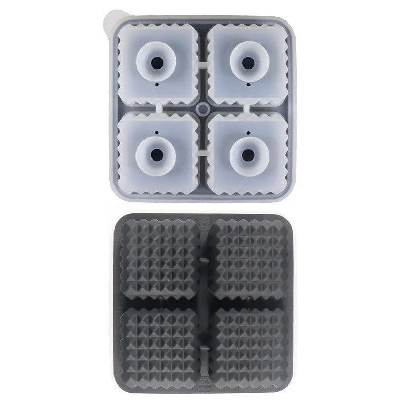 Whiskey ice cube silicone tray – Black Square