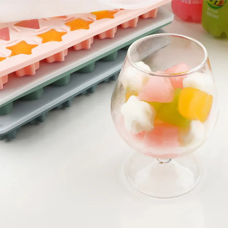 Small ice cube silicone ice tray