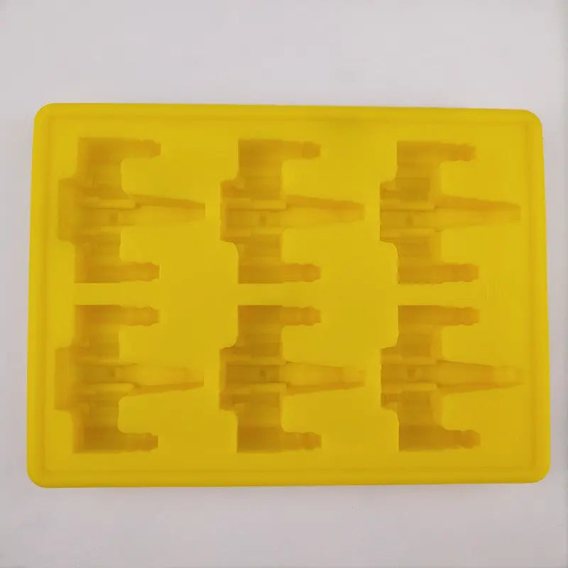 FDA food grade silicone ice tray – Yellow
