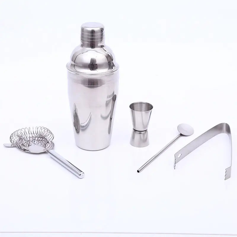 550ml stainless steel cocktail shaker set