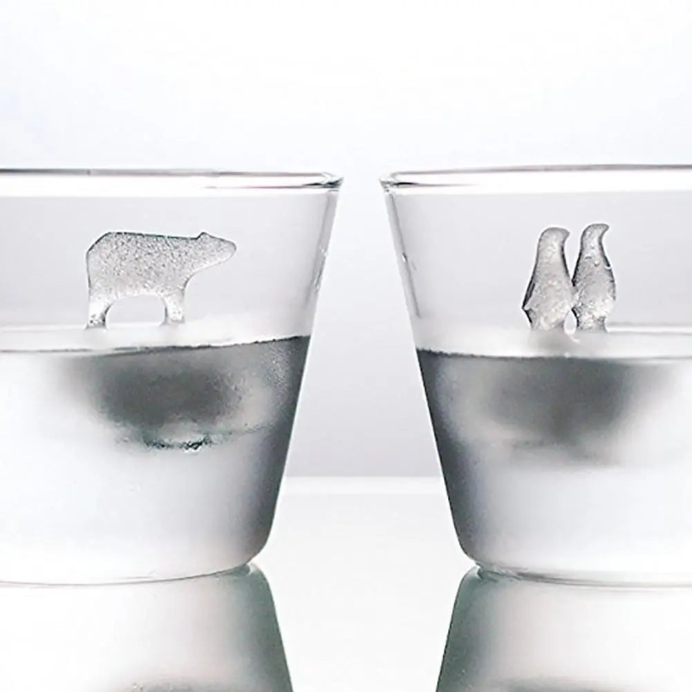 Animal-shaped silicone ice tray and popsicle mold