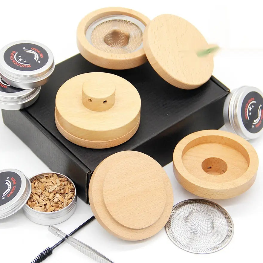 Wooden cocktail smoke maker suit – Single Pack Smoked Wood Chips