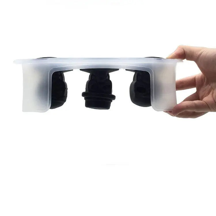 Halloween skull silicone ice tray